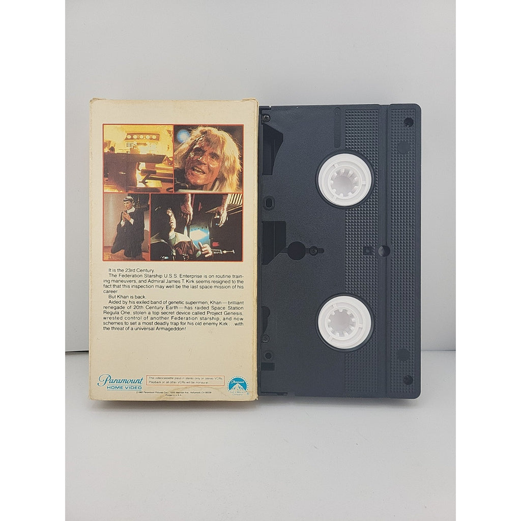Star Trek Ser.: Star Trek II : The Wrath of Khan (1982, Video, VHS Format)