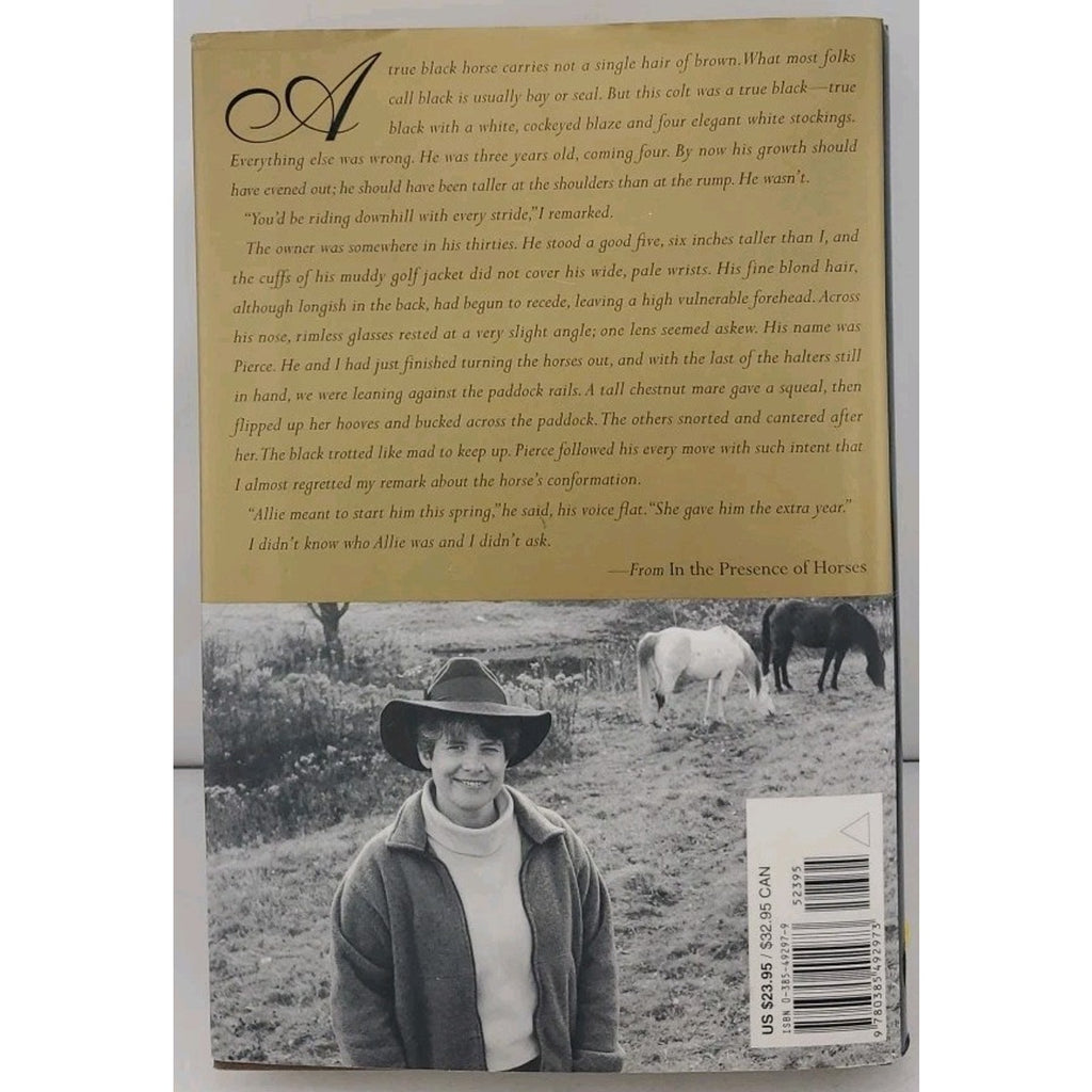 In the Presence of Horses by Barbara Dimmick (1998, Hardcover)