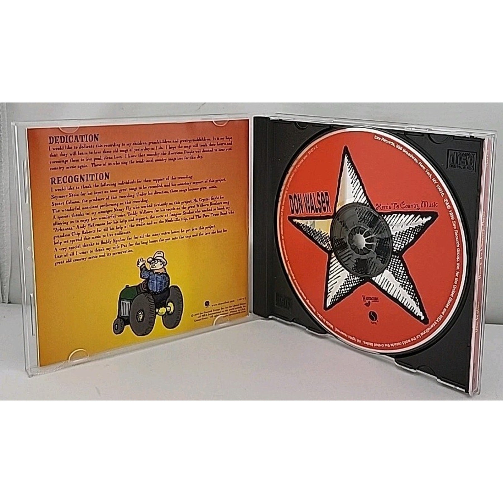 Don Walser - Heres To Country Music CD