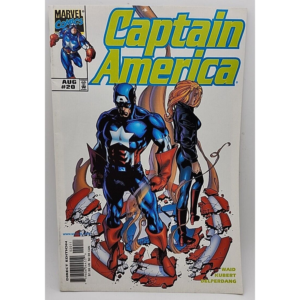 Captain America #20 August 1999 Marvel Comics Hero Return