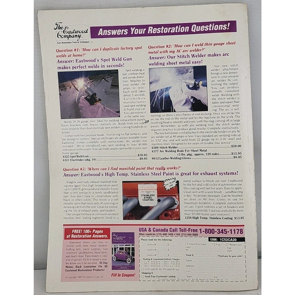 Classic Auto Restorer Magazine - February 1990 - Volume 1 Number 5