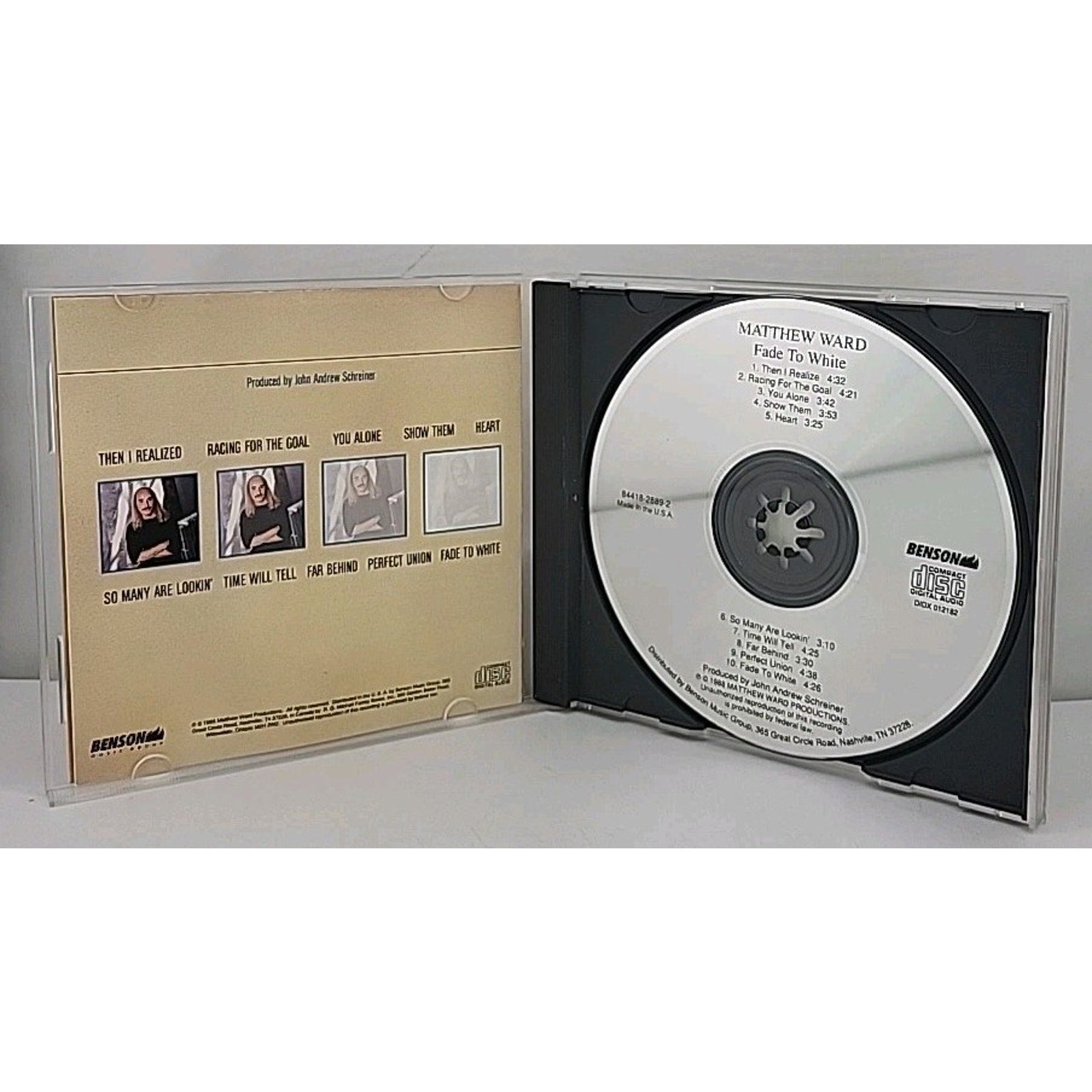 Matthew Ward - Fade To White (CD 1988 Benson)