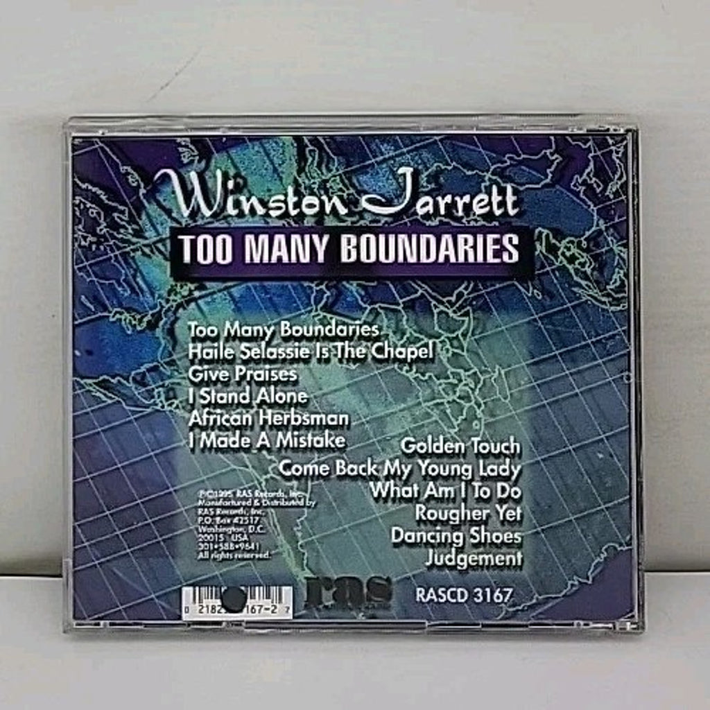 CD Winston Jarrett - Too Many Boundaries