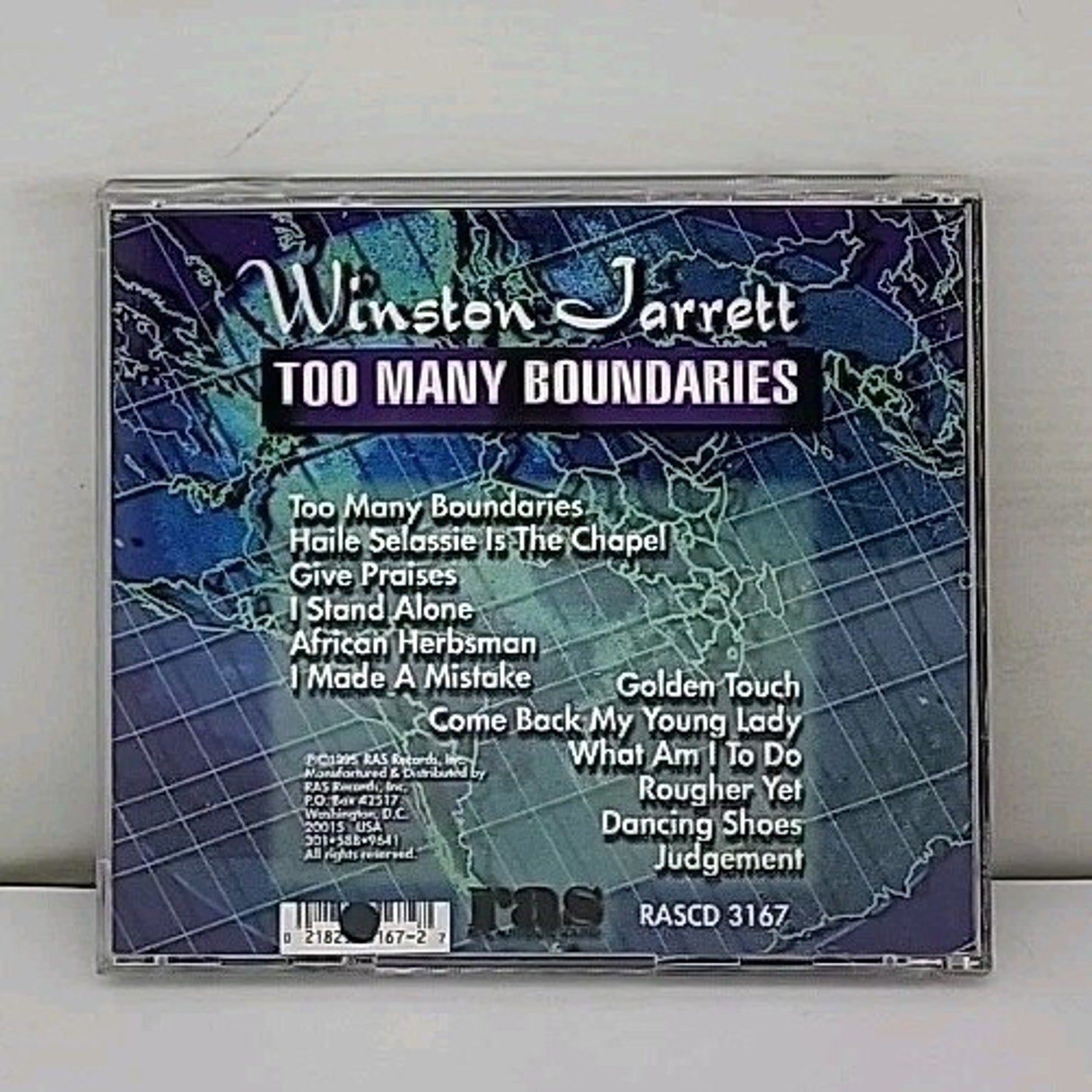 CD Winston Jarrett - Too Many Boundaries