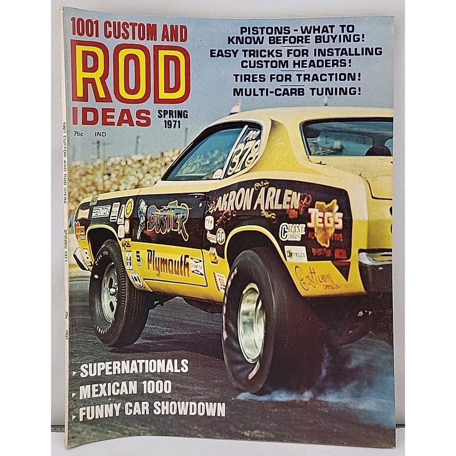1001 Custom And Rod Ideas Magazine - Spring 1971