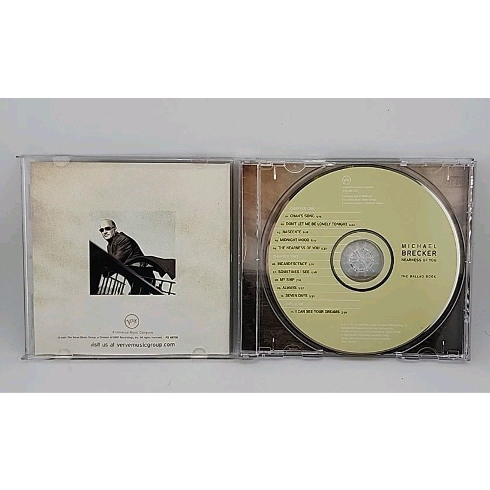 Nearness Of You The Ballad Book Michael Brecker CD 2001