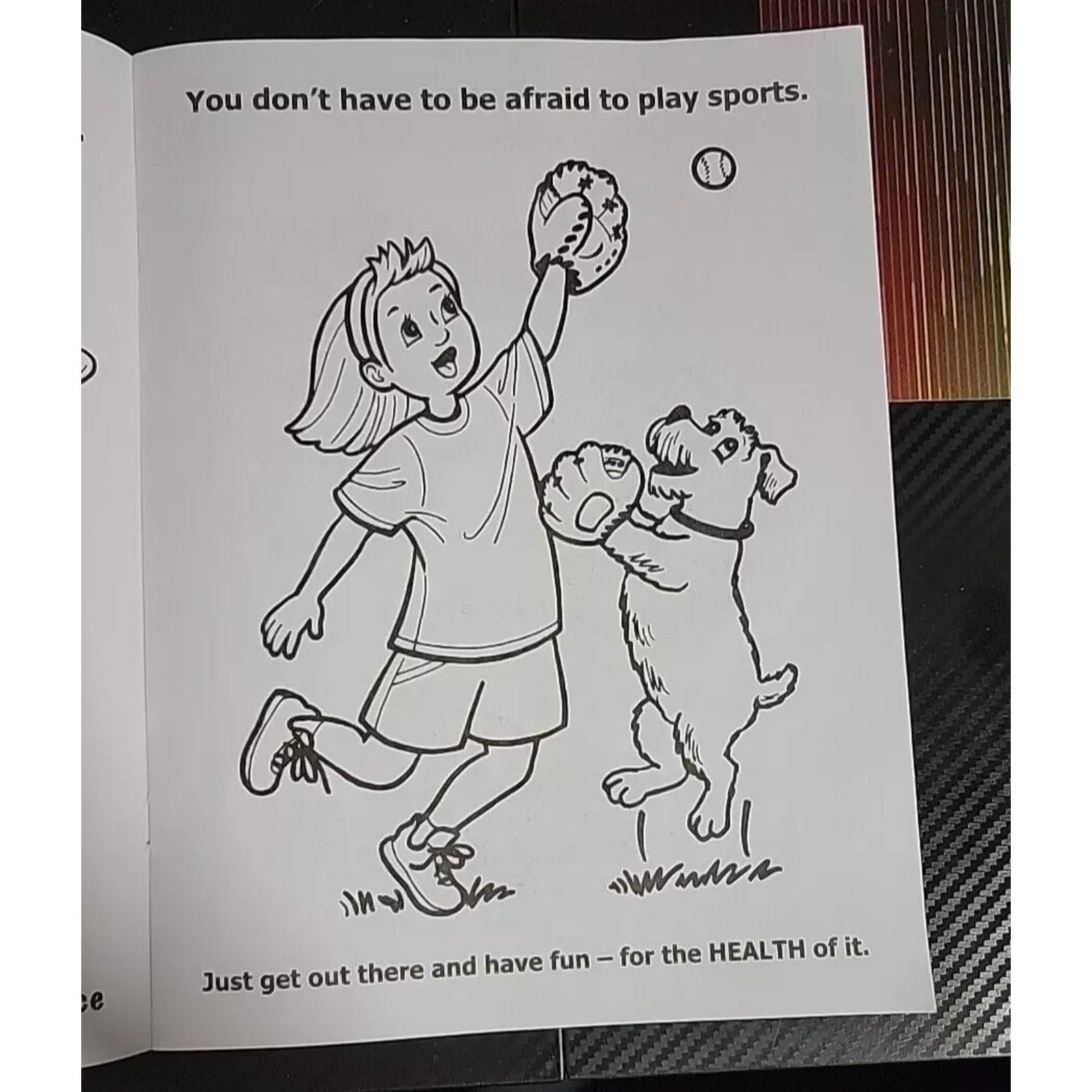 Fitness Is Fun McLaren Health Coloring Book
