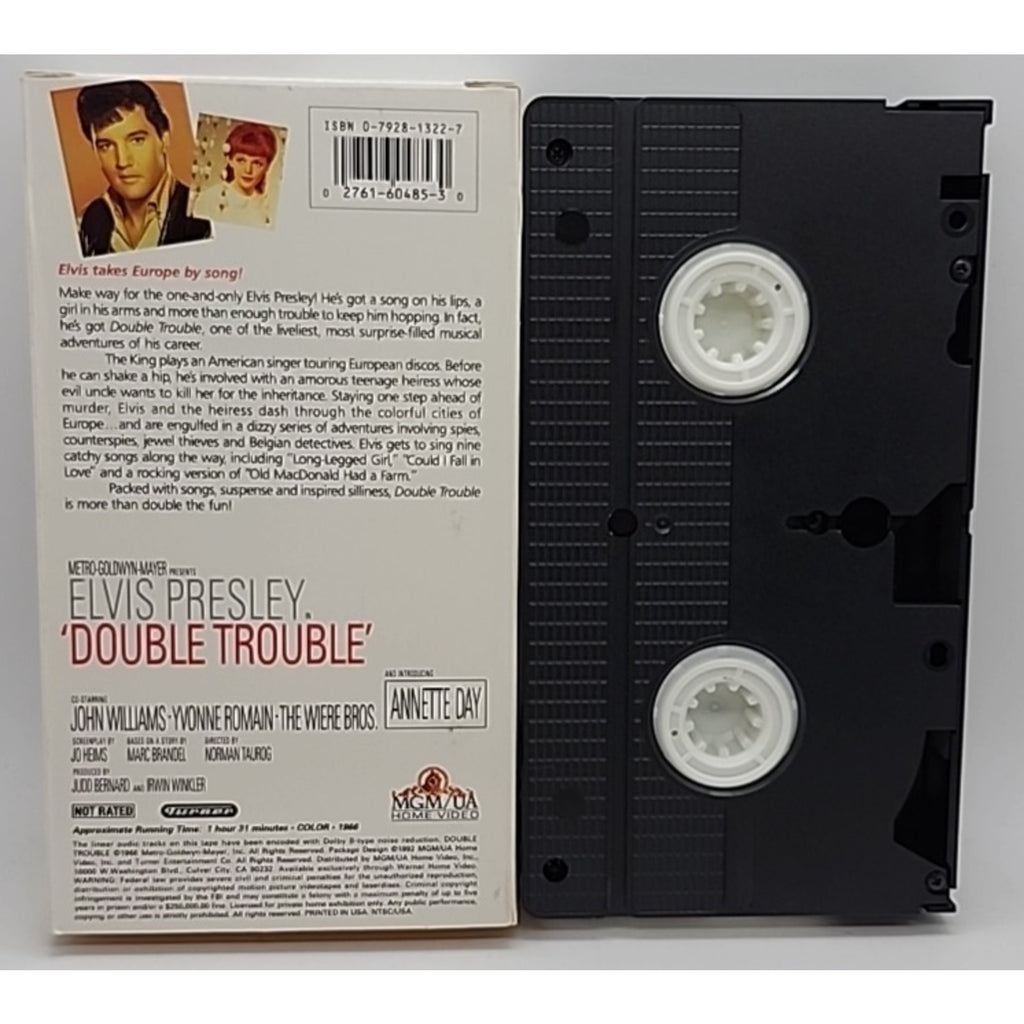 Elvis - Double Trouble (VHS, 1992)