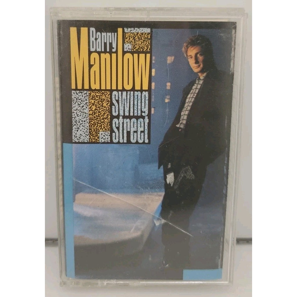 Swing Street by Barry Manilow - Cassette - 1987 - Arista