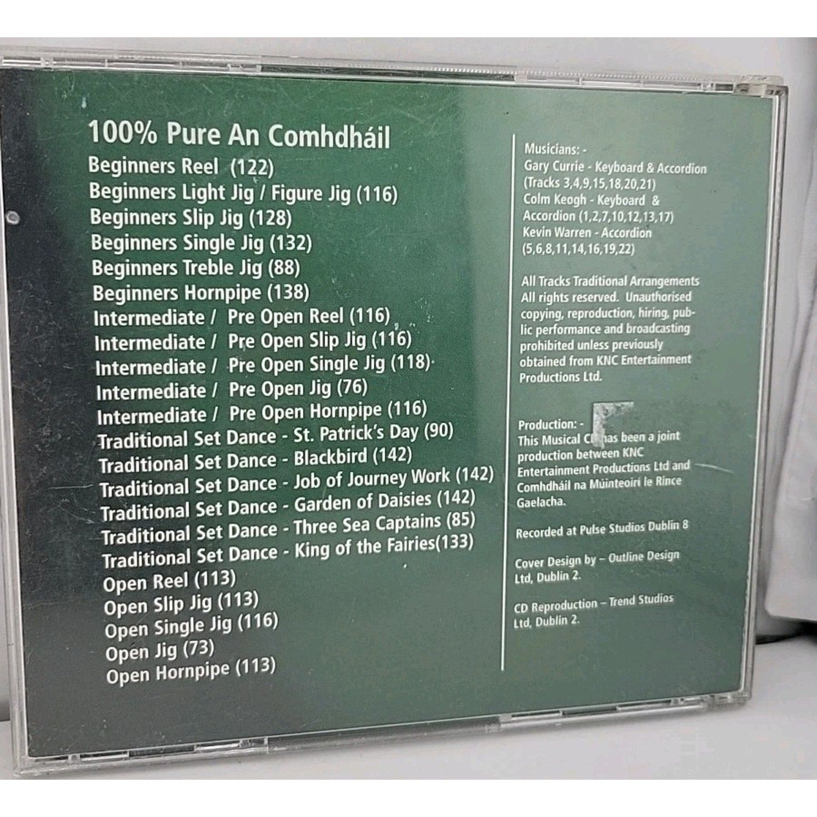 100% Pure An Comhdháil CD