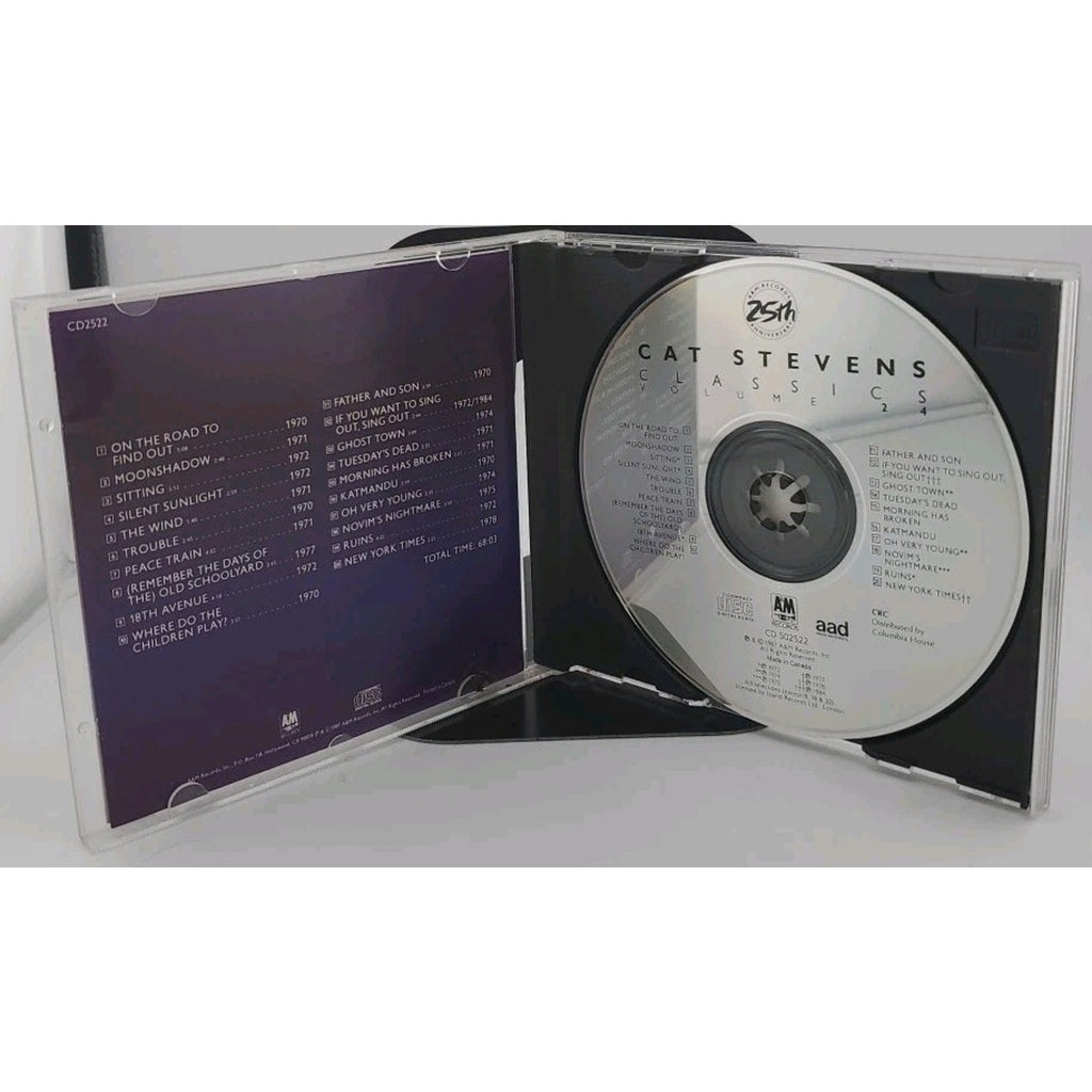 Vol. 24 Classics by Cat Stevens (CD, 1990)