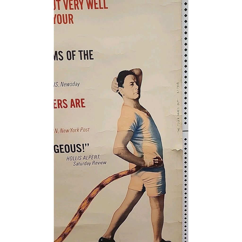 The Tiger Makes Out Movie Poster 30x40