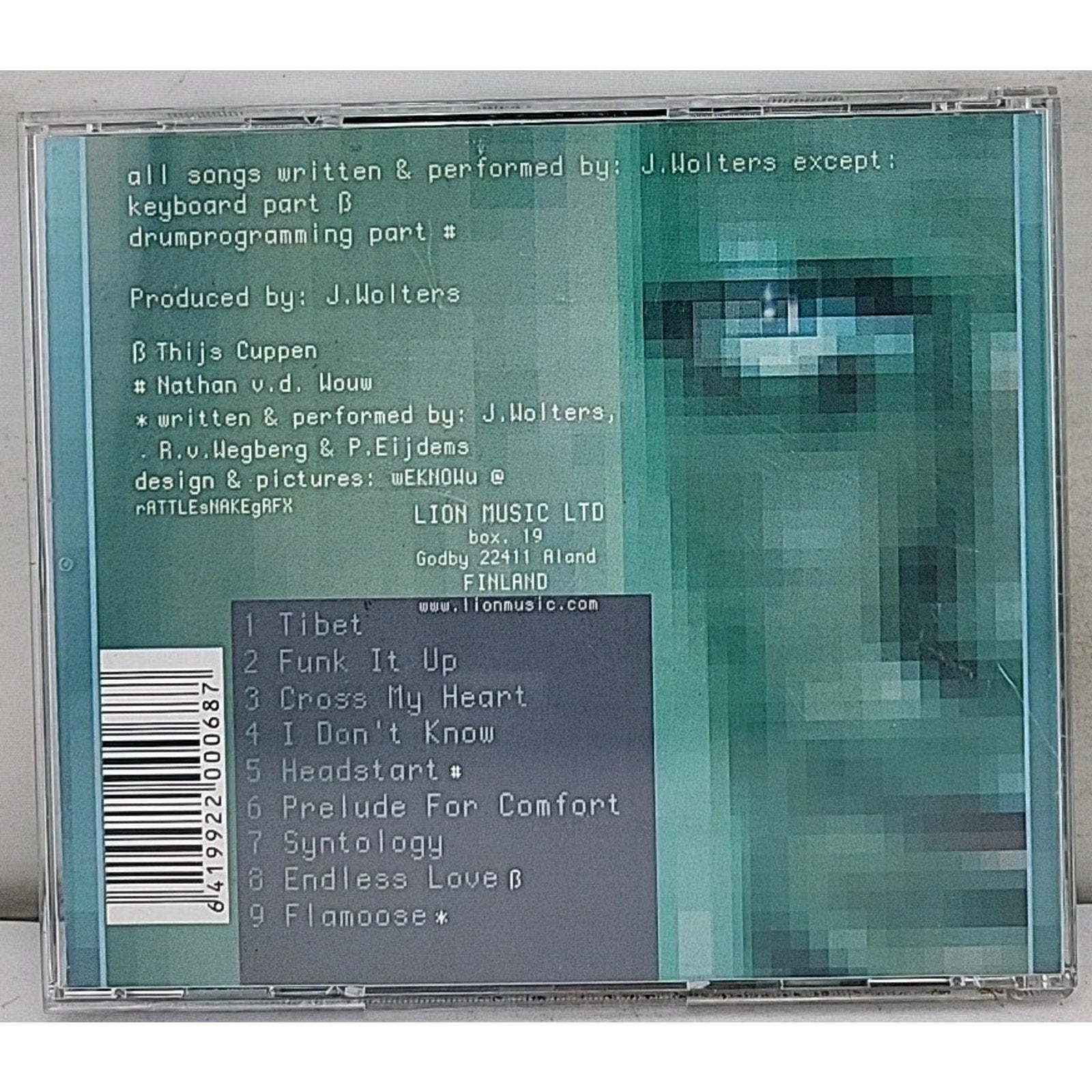 Workshop by Walters, Joop (CD, 2003)