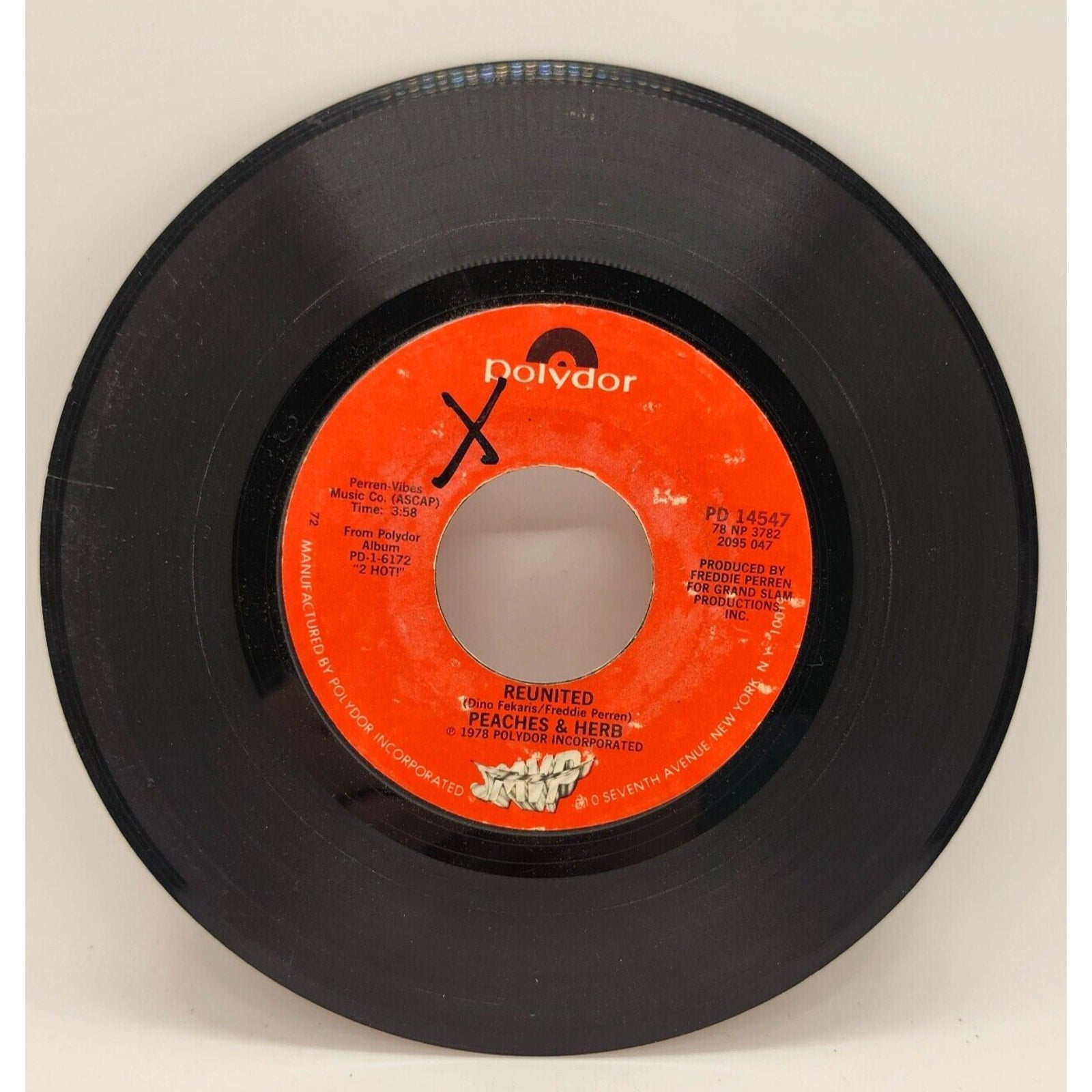 Easy As Pie / Reunited By Peaches & Herb (Record) - PD 14547