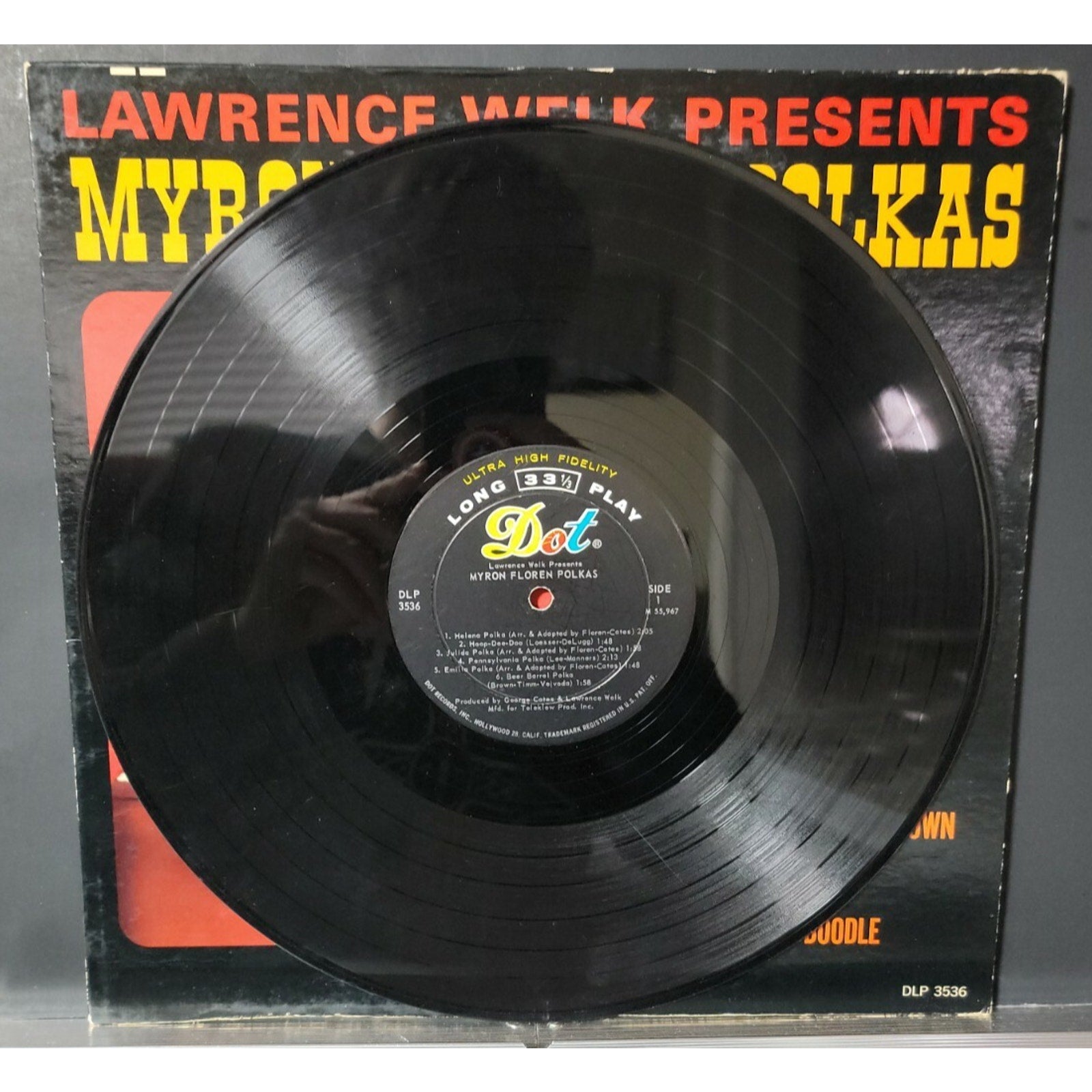 Myron Floren ‎– Lawrence Welk Presents Myron Floren Polkas (Vinyl)