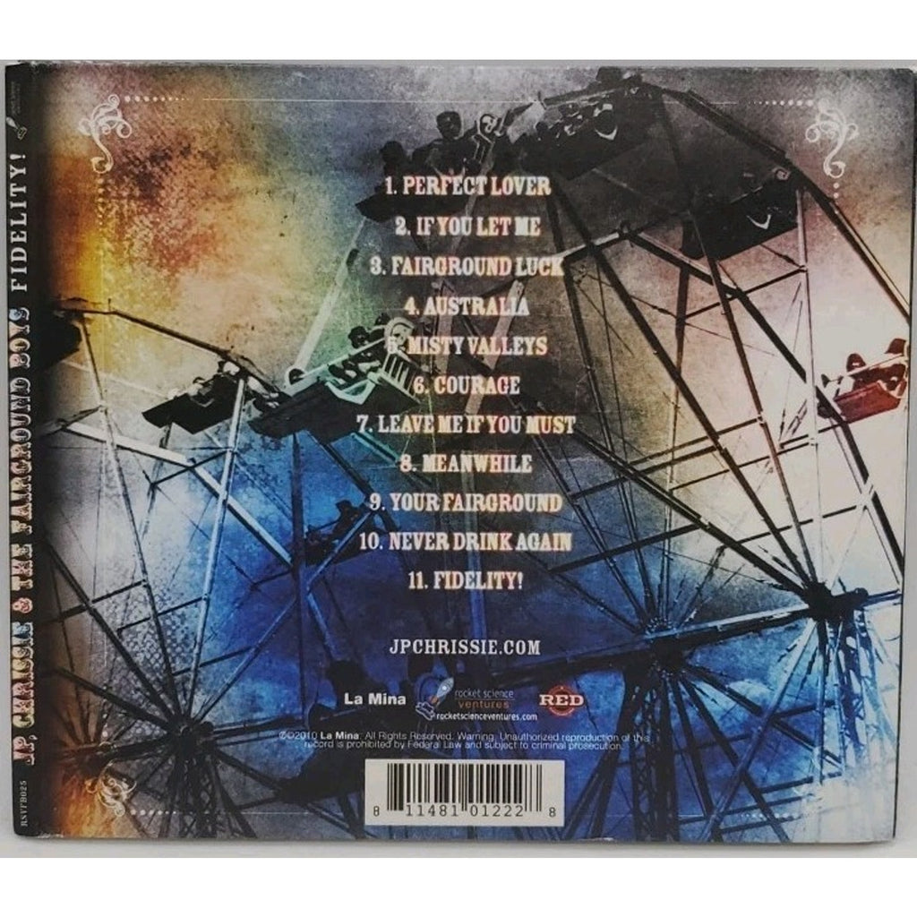 Fidelity! [Digipak] by Jp Chrissie & Fairground Boys (CD, 2010)
