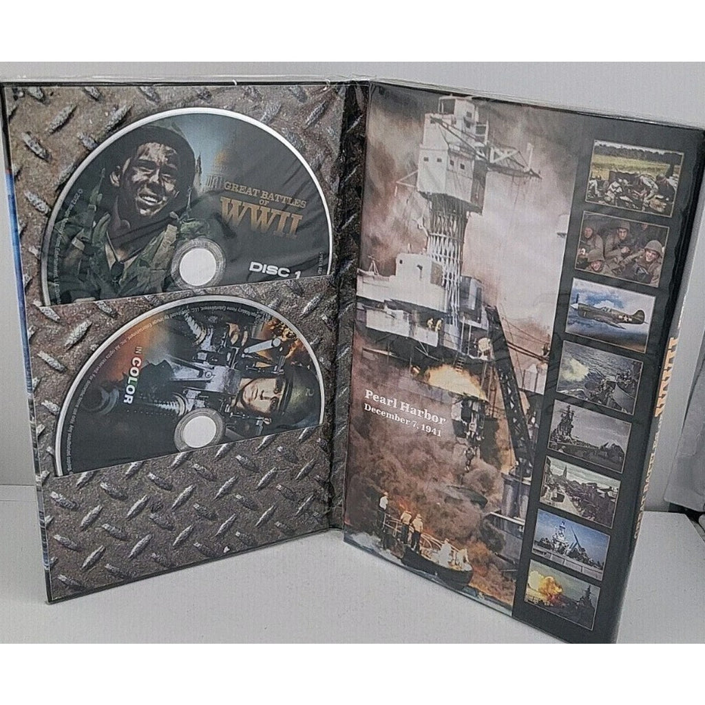 Great Battles of WWII (Videobook) (DVD, 2004) *Brand New*