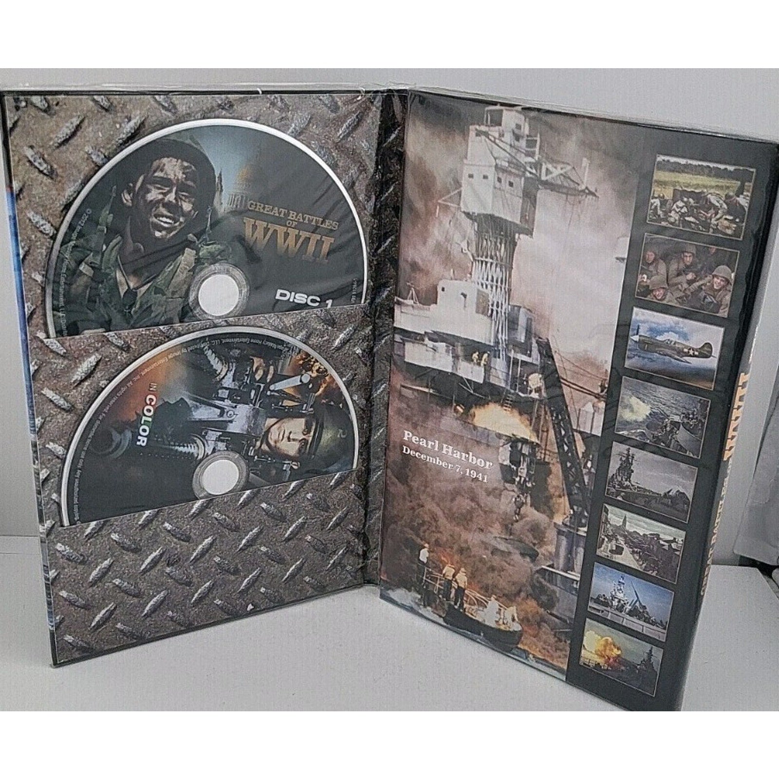 Great Battles of WWII (Videobook) (DVD, 2004) *Brand New*