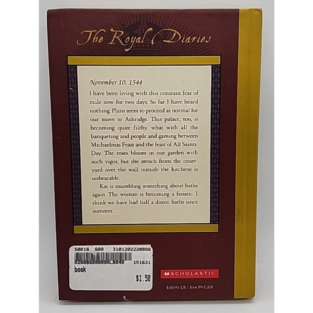 Royal Diaries: Elizabeth I : Red Rose of the House of Tudor, England 1544 by...