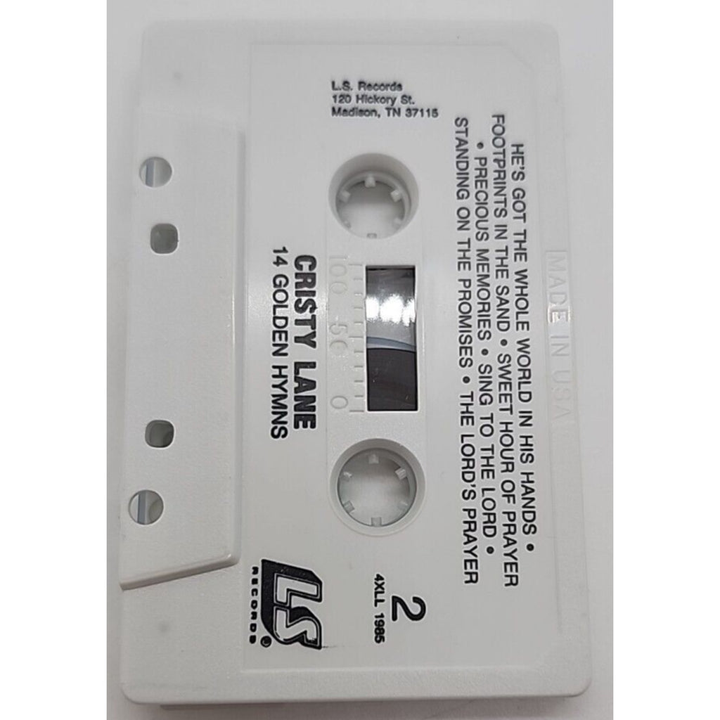 Cristy Lane 14 Golden Hymns (Cassette)