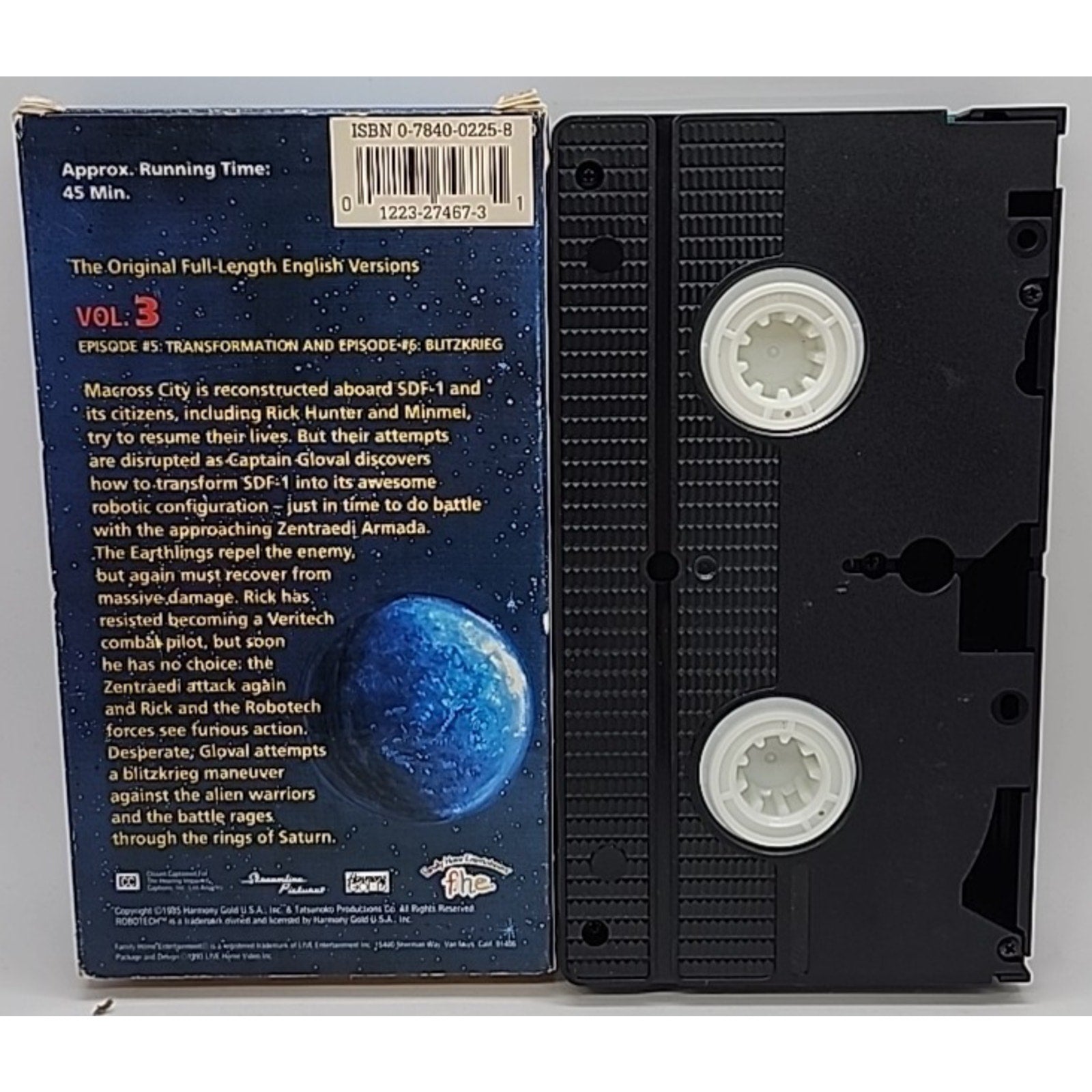 Robotech - V. 3 (VHS, 1993)