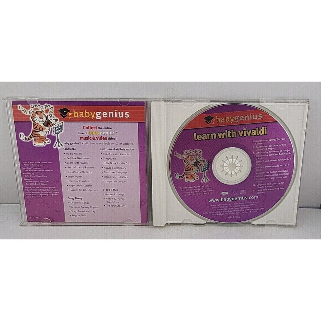 Learn with Vivaldi - Audio CD