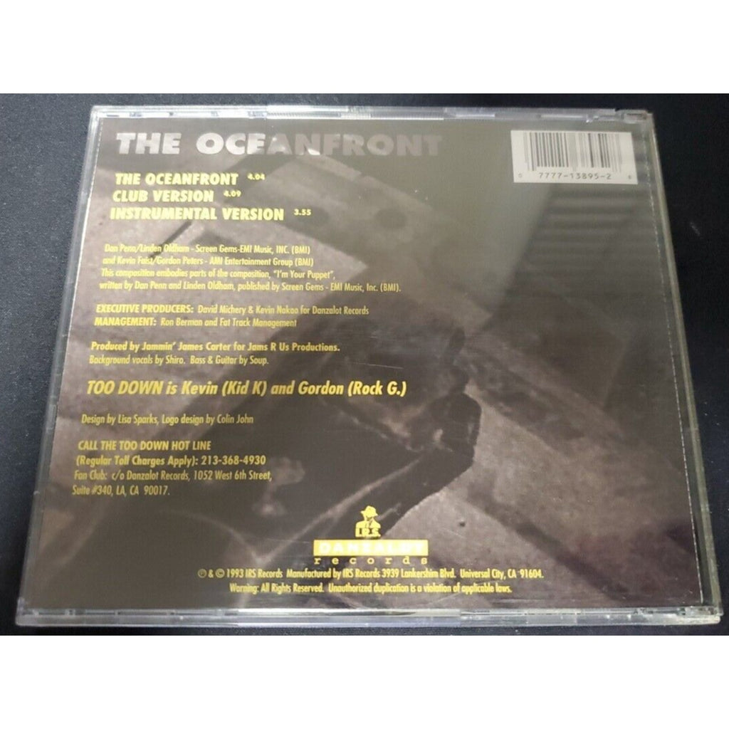 Ocean Front by Too Down (CD)