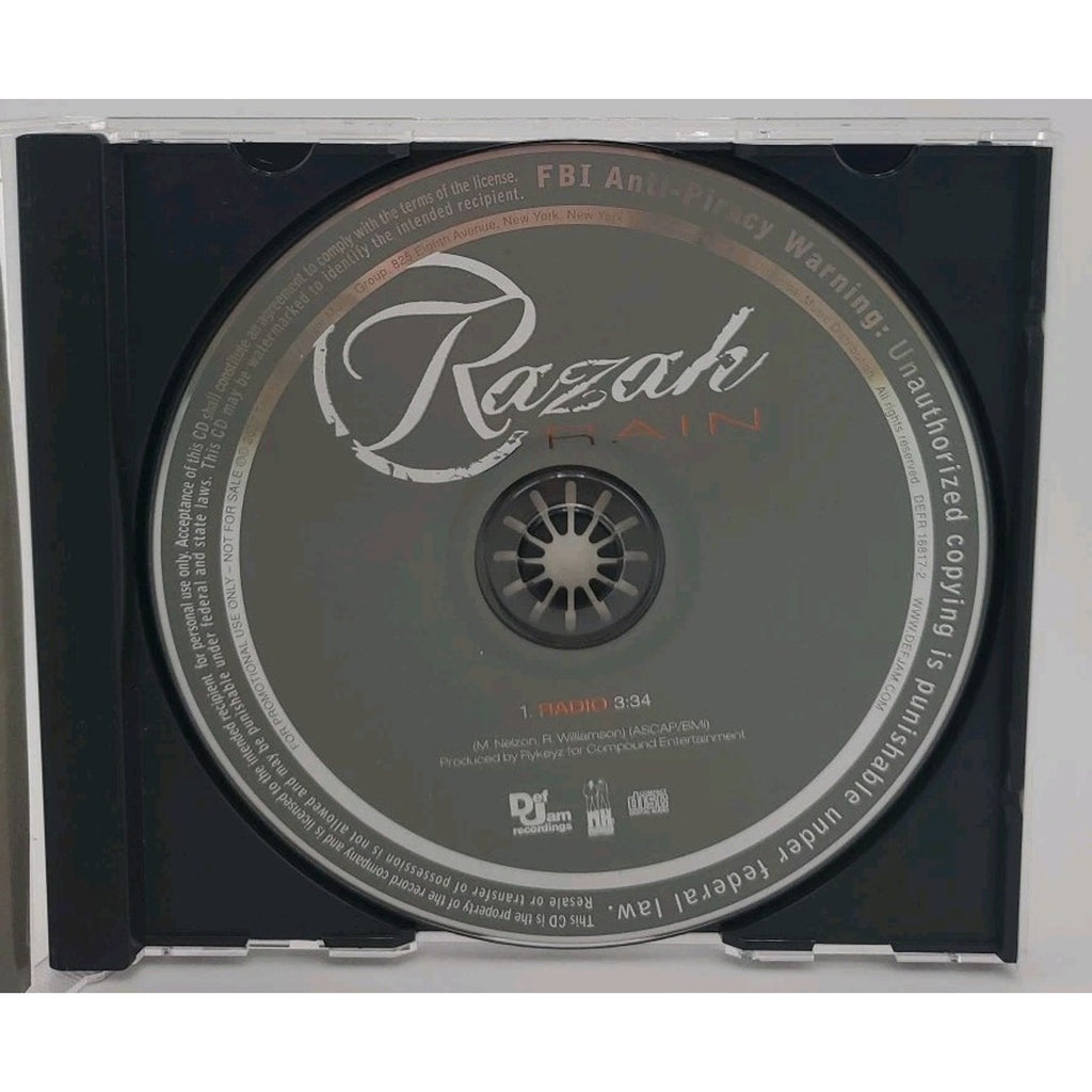 Razah Rain - Single (CD)