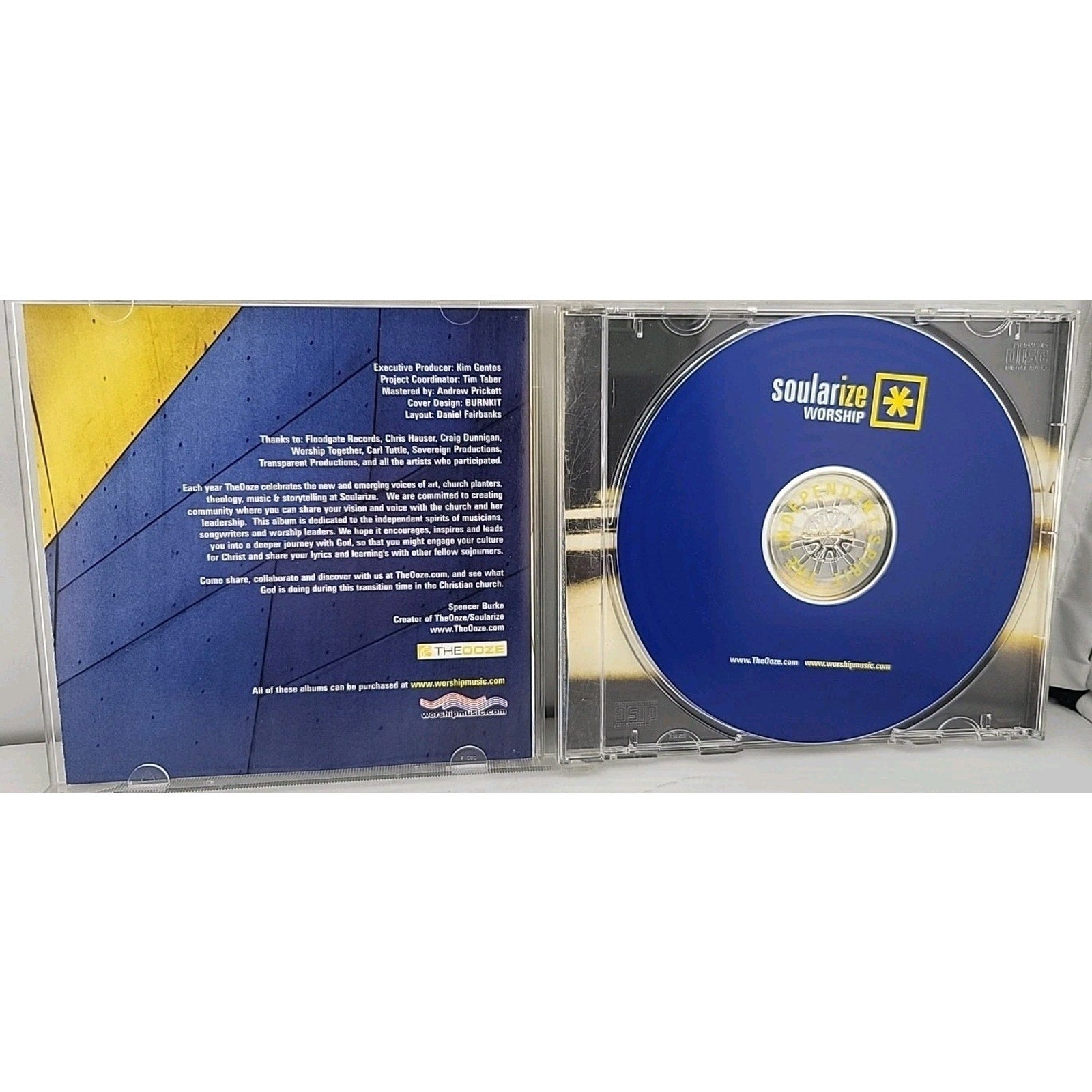 Soularize Worship - The Independent Spirit CD
