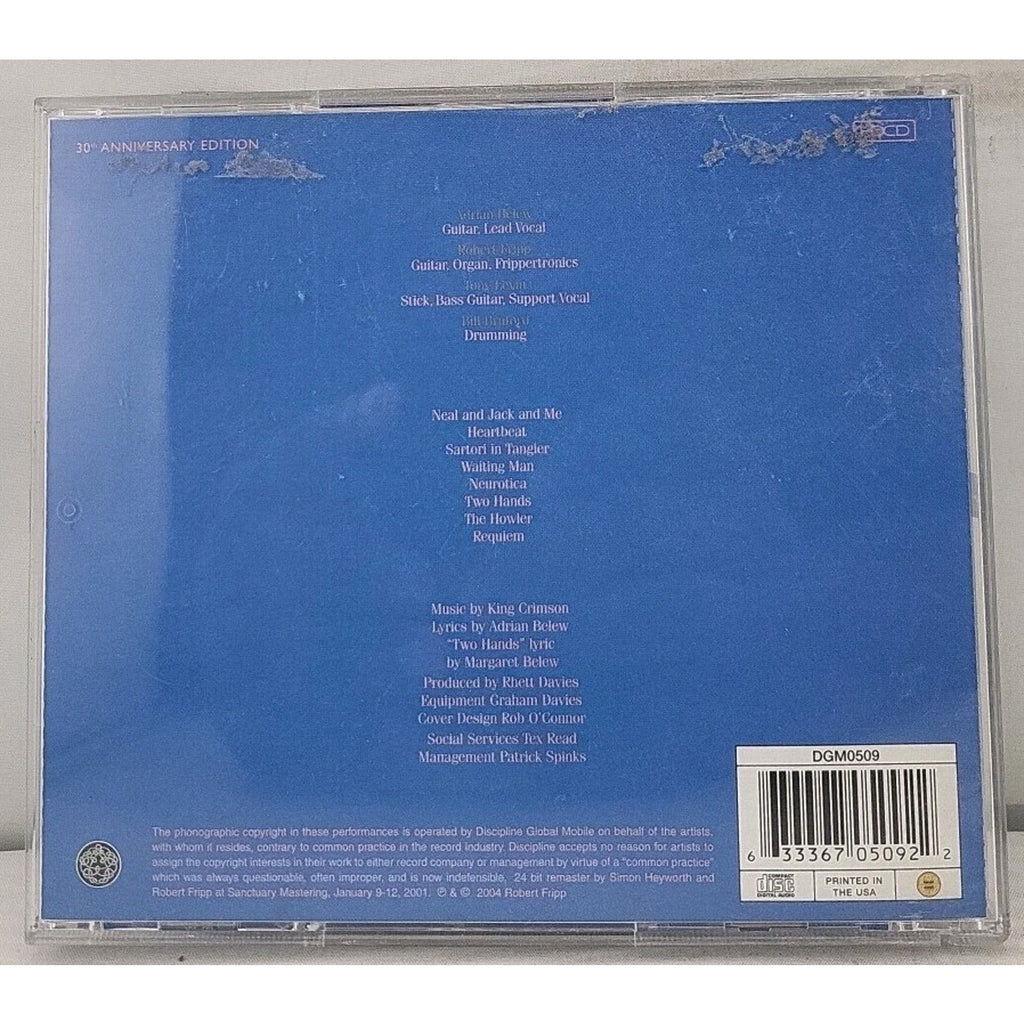 Beat by King Crimson (CD, 2005)
