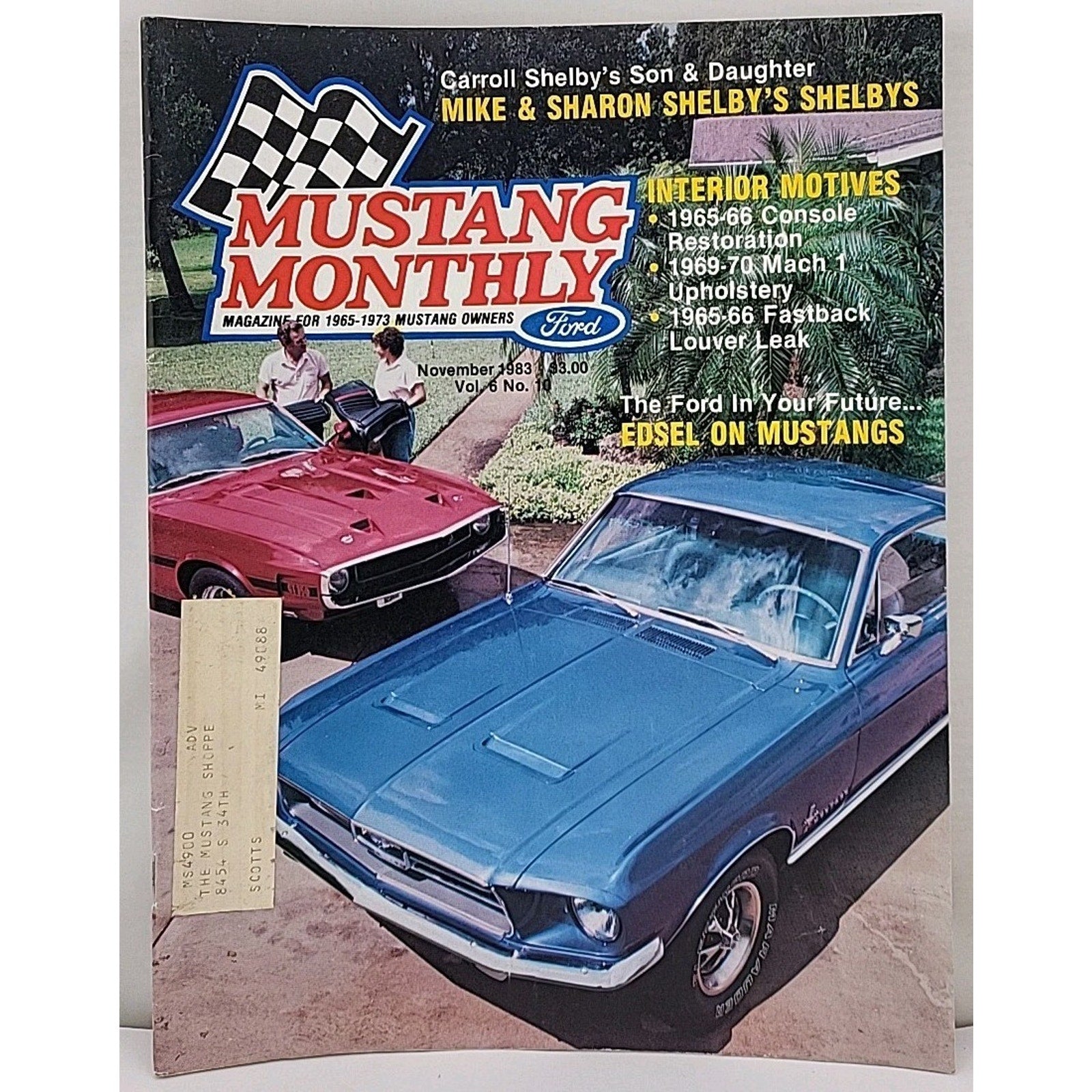 Mustang Monthly Magazine - November 1983 - Vol. 6 No. 10