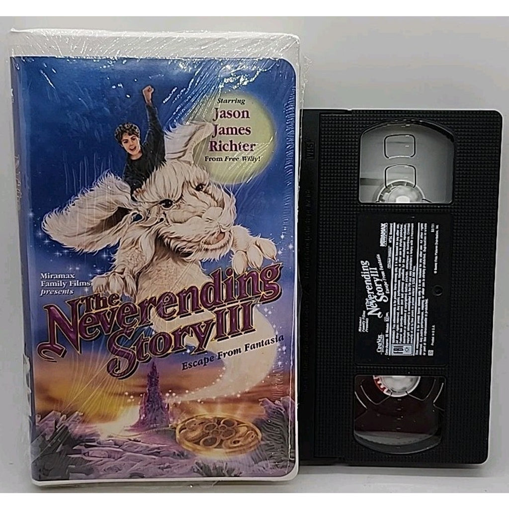 The Neverending Story 3: Escape From Fantasia (VHS, 1997)