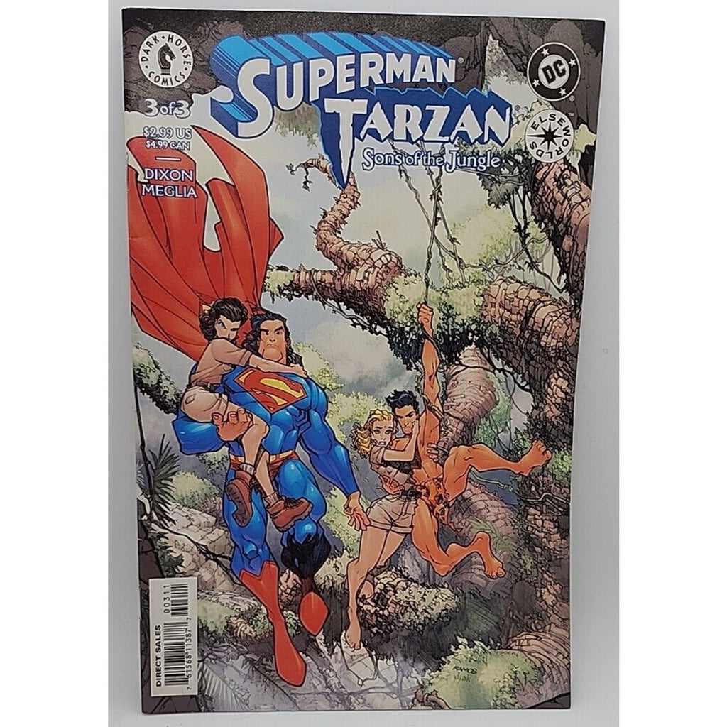 Superman Tarzan: Sons Of The Jungle #3 of 3 (2002) Dark Horse Comic