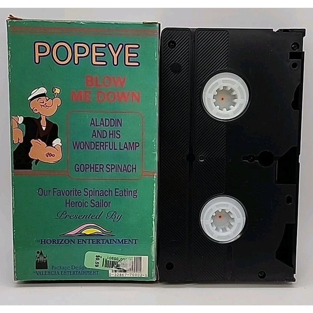 Popeye - Blow Me Down (VHS, 1994)