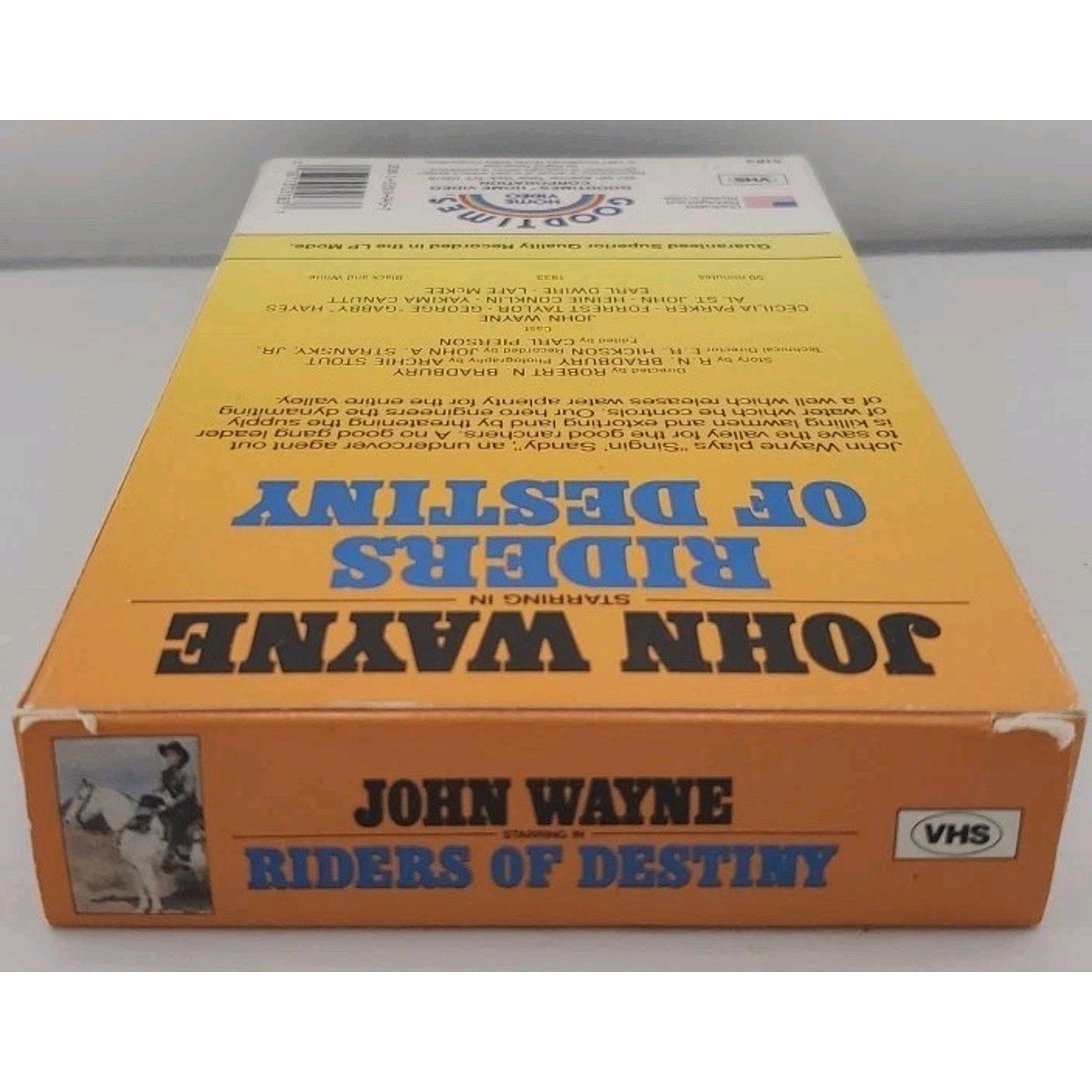 John Wayne - Riders of Destiny (VHS, 1987)