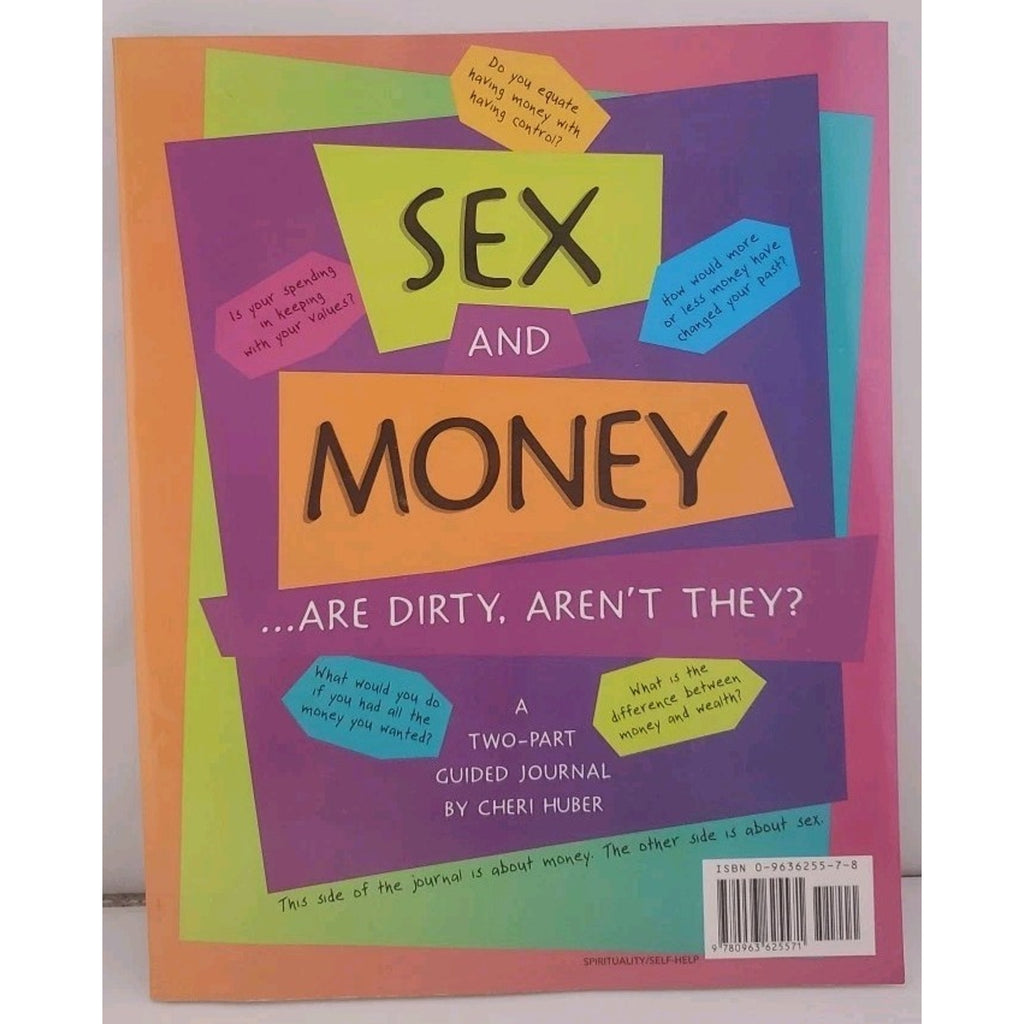 Sex and Money : Are Dirty, Aren't They? by Cheri Huber (1999, Trade Paperback)