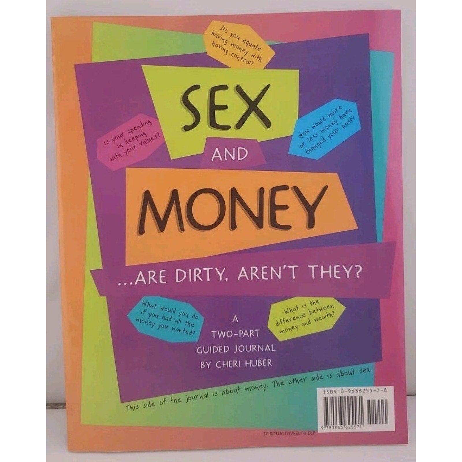 Sex and Money : Are Dirty, Aren't They? by Cheri Huber (1999, Trade Paperback)