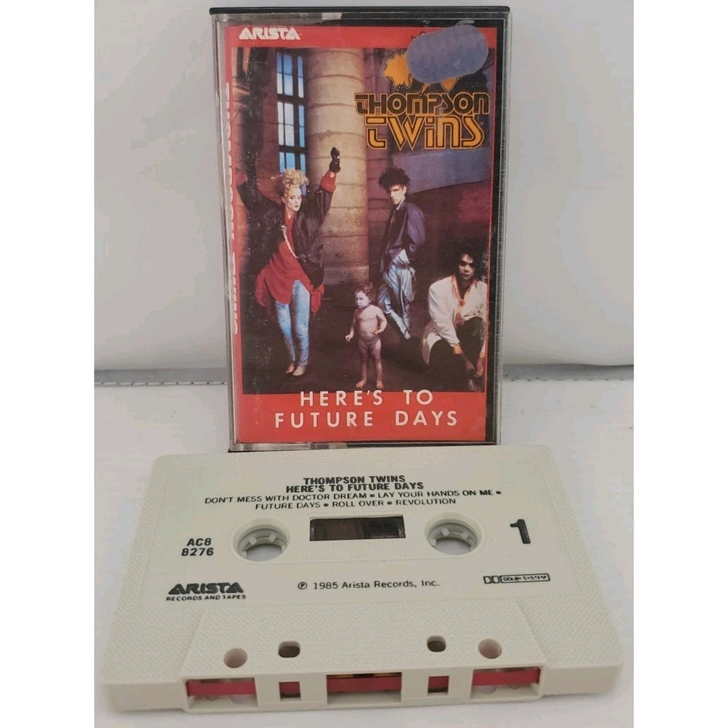 Thompson Twins "Here’s to Future Days" 1985 Cassette