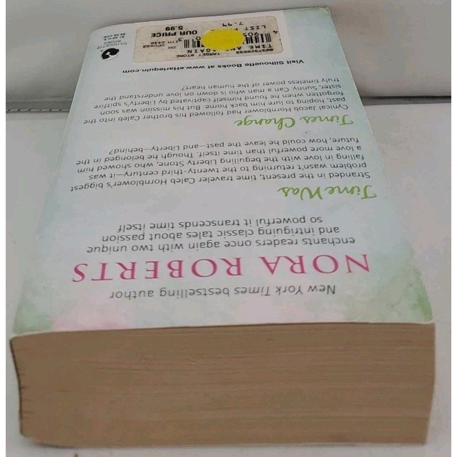 Time and Again : Time Was Times Change by Nora Roberts (2006, Paperback)
