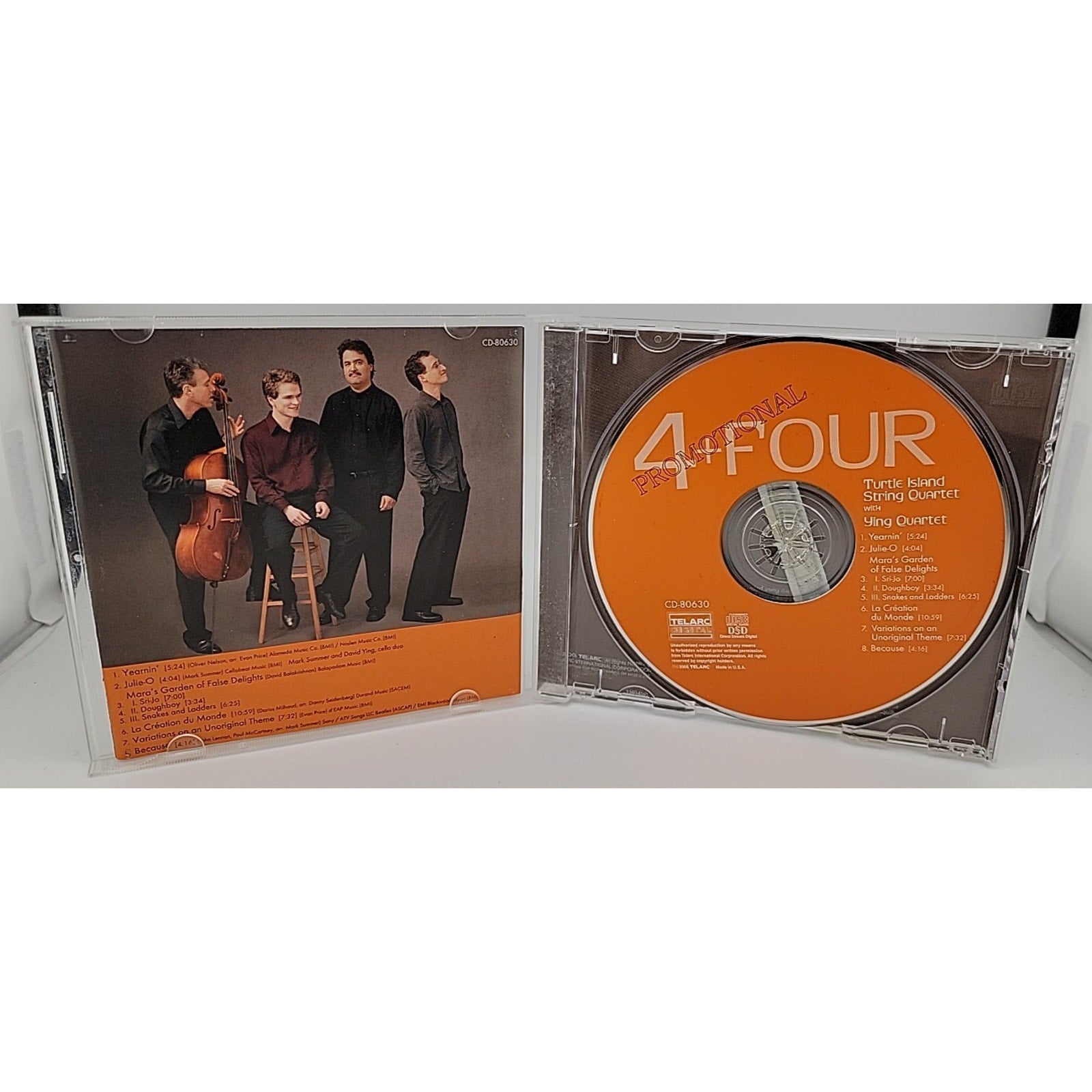 Turtle Island String Quartet, Ying Quartet - 4 + Four promo CD