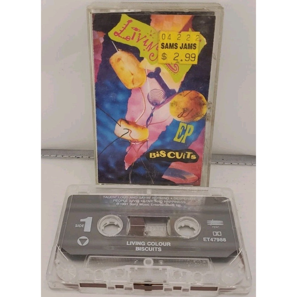 Biscuits [EP] by Living Colour (Cassette, Jul-1991, Epic)