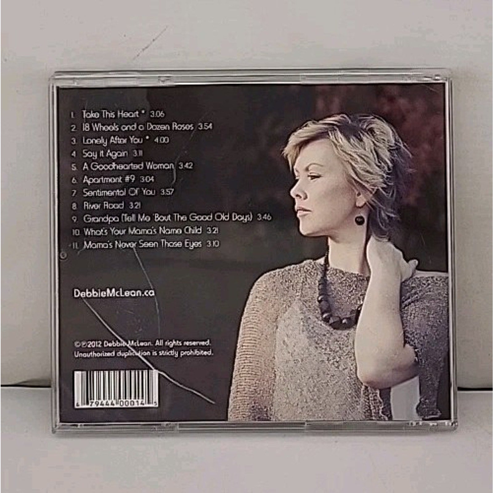 Take This Heart By Debbie Mclean CD