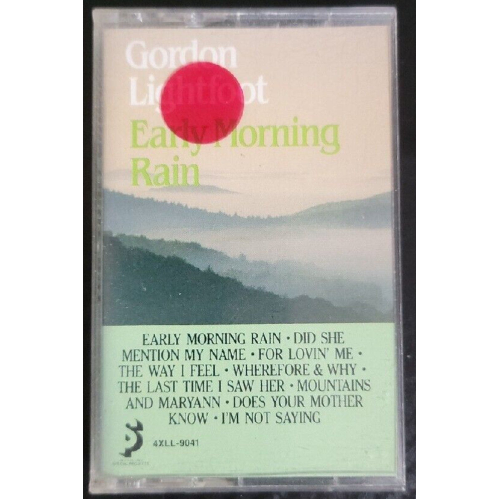 Gordon Lightfoot - Early Morning Rain (Cassette)