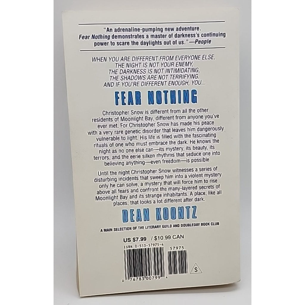Fear Nothing by Dean Koontz (1998, Mass Market)
