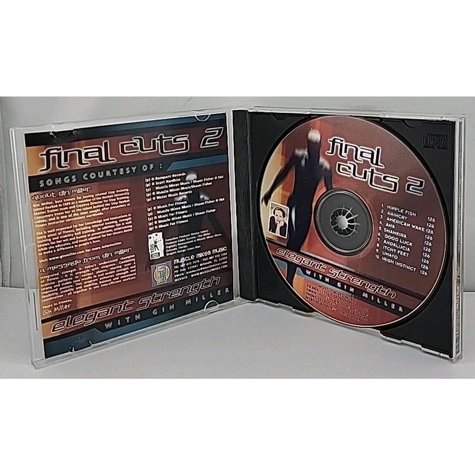 Final Cuts 2 Elegant Strength With Gin Miller CD
