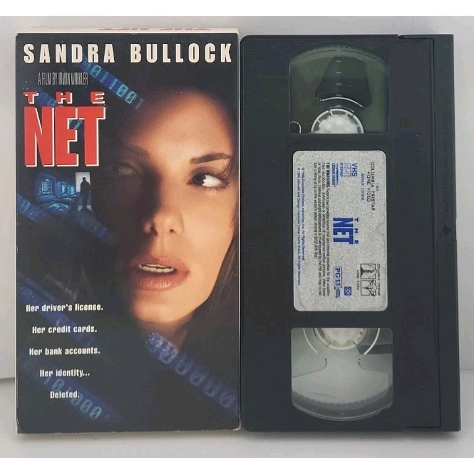 The Net (VHS, 1996, Closed Captioned)