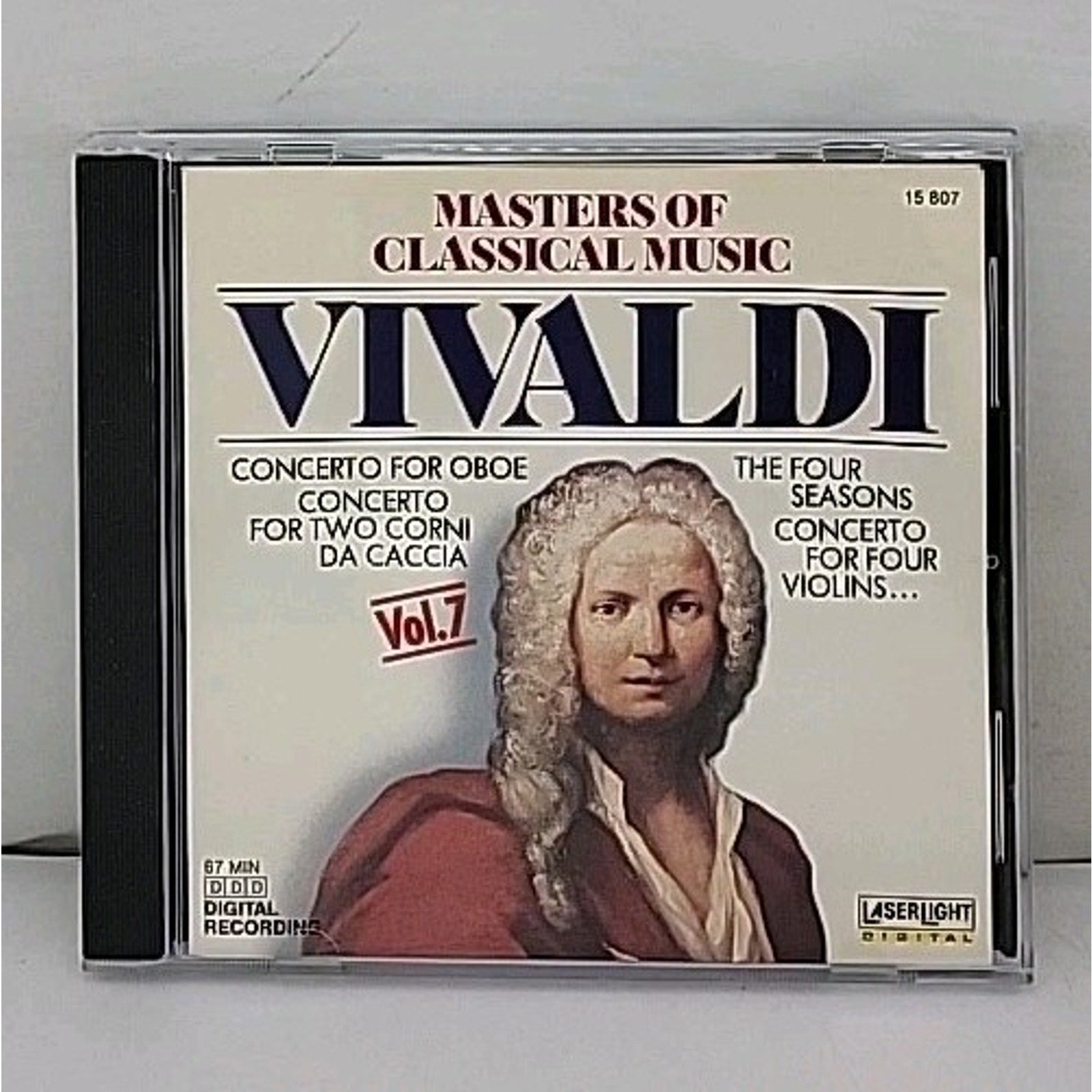 Masters of Classical Music by A. Vivaldi (CD, 1990)