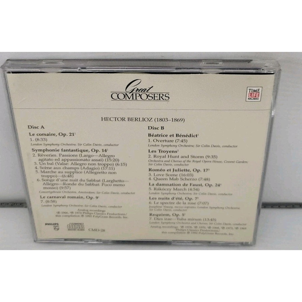 Great Composers Berlioz CD 2 Disc