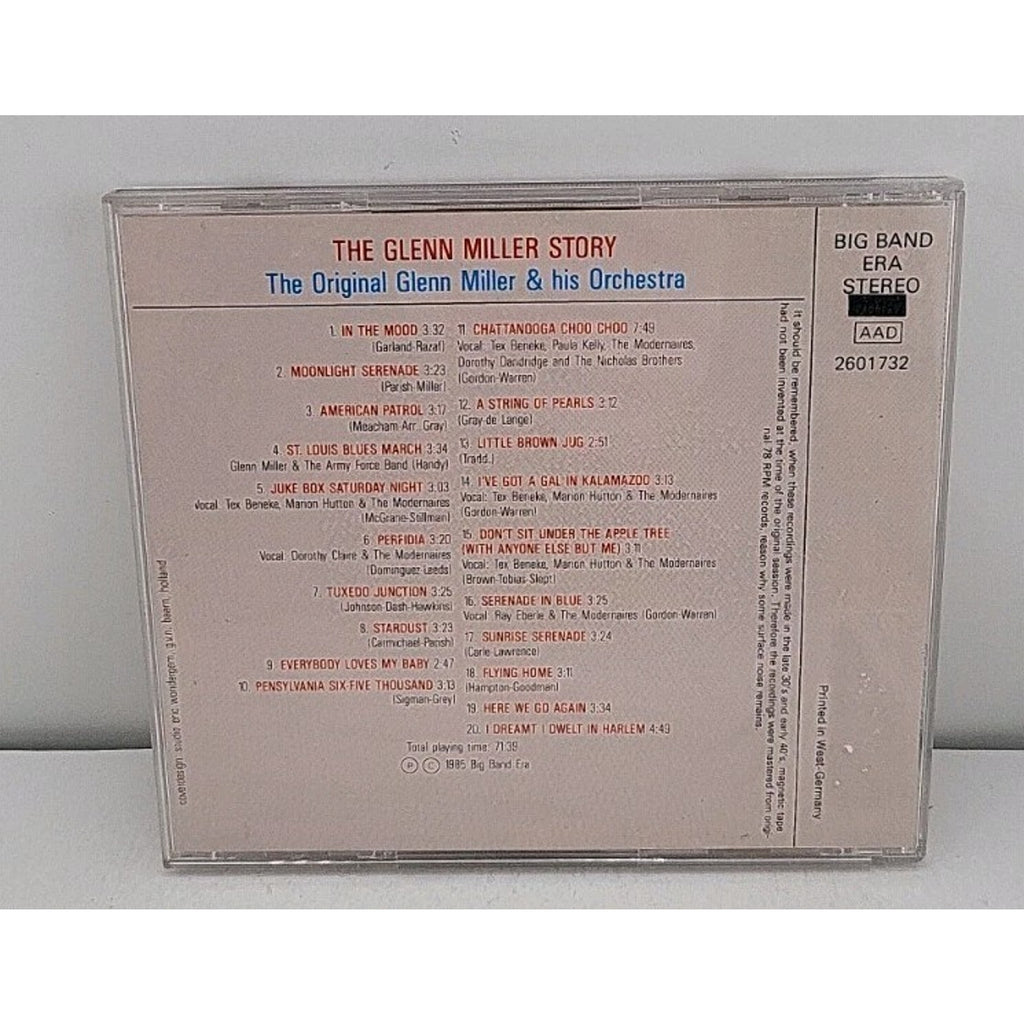 Glenn Miller & his Orchestra : The Glenn Miller Story: The Original Gle CD