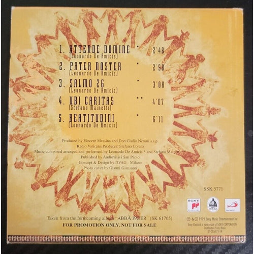 Abba Pater by Pope John Paul II (Pope) (CD, Mar-1999, Sony Music Distribution...